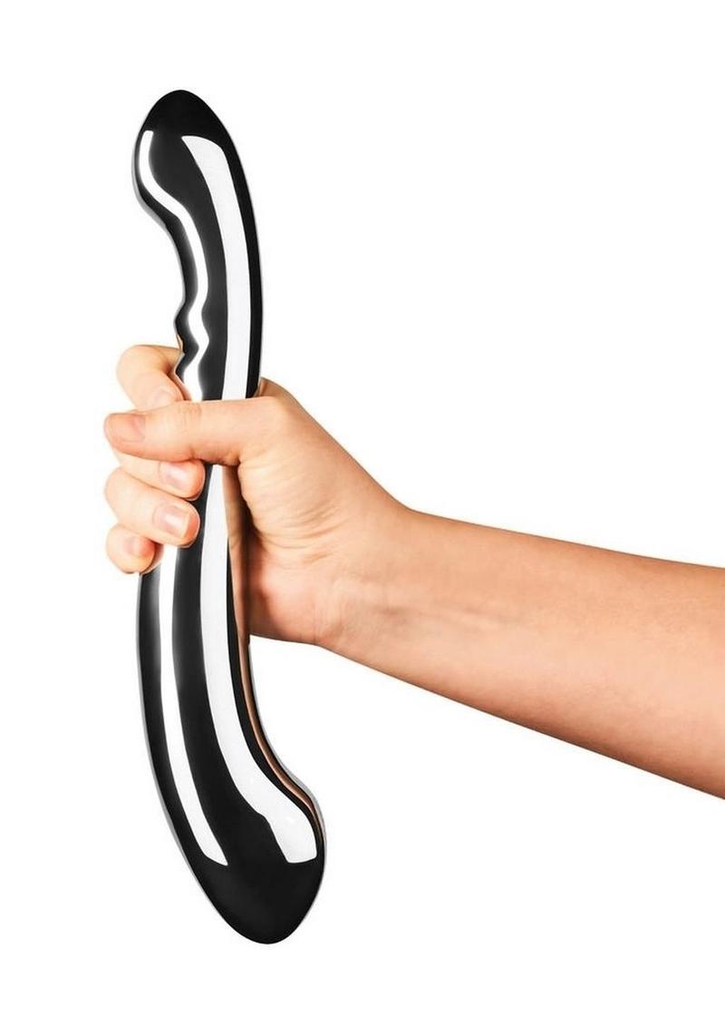 Contour Dual End Dildo - Stainless