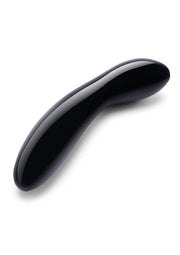 Crystal G-Wand with Silicone Ring - Black Obsidian