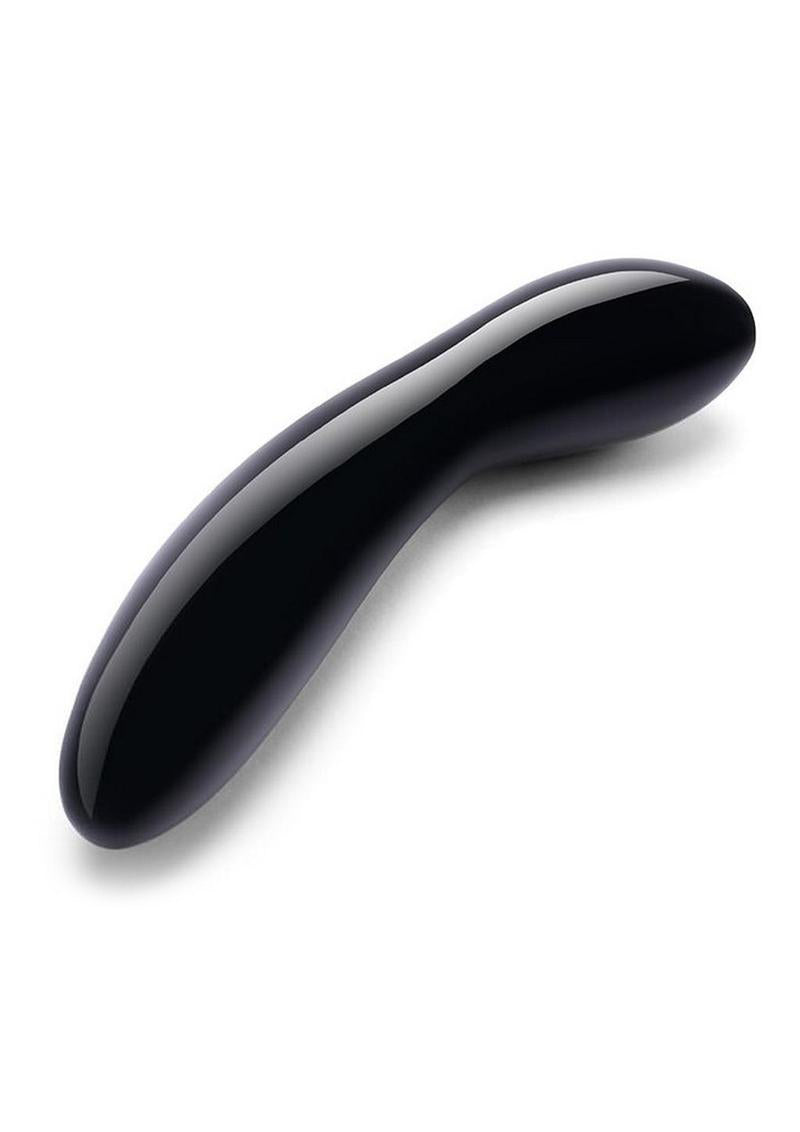 Crystal G-Wand with Silicone Ring - Black Obsidian