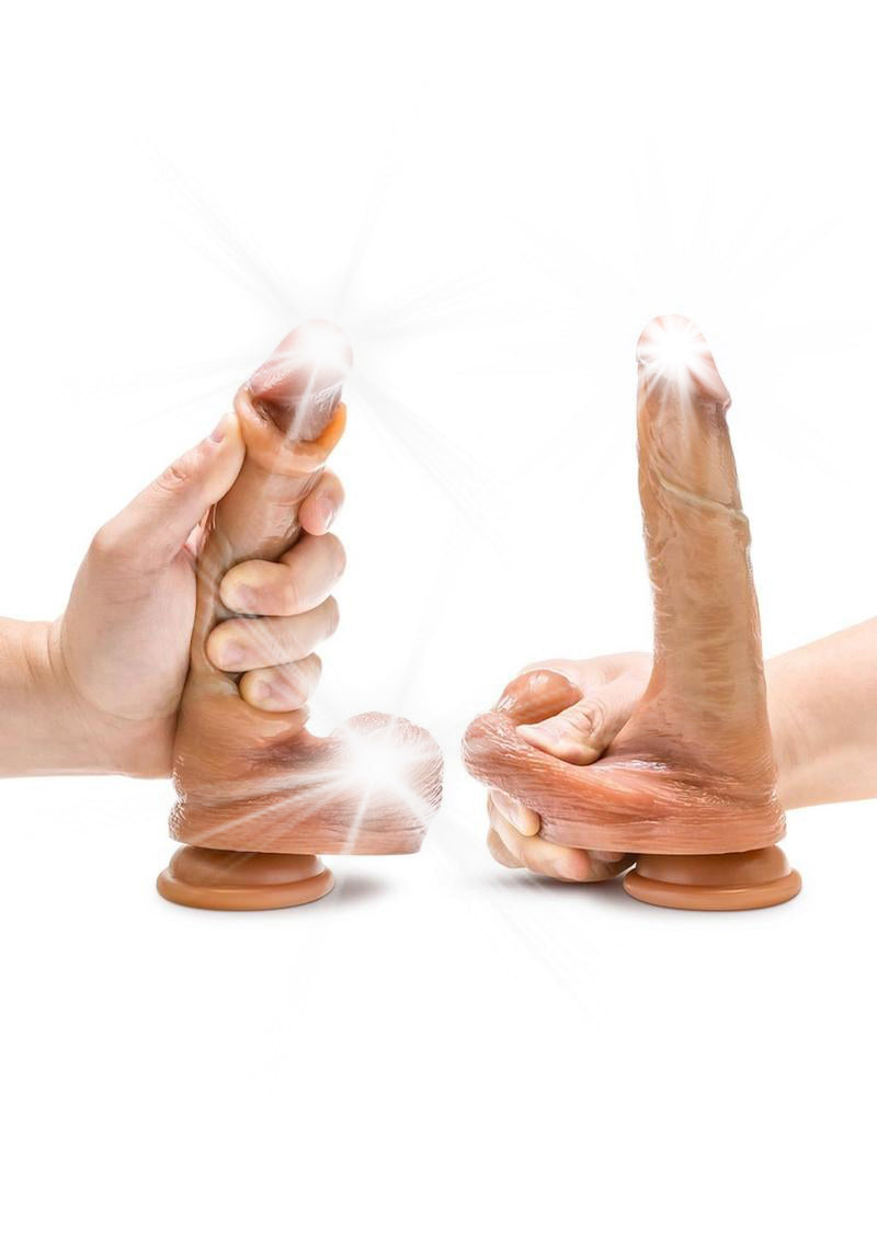 Davinci Sliding Foreskin Dildo with Squeezable Balls