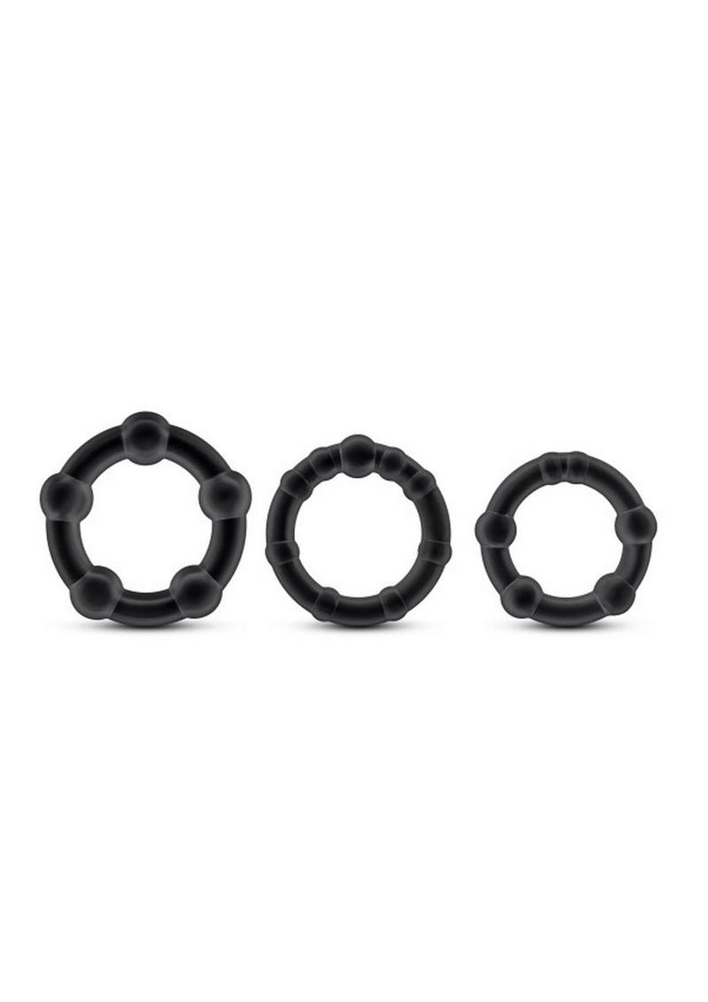Beaded Cock Rings - 3 Sizes
