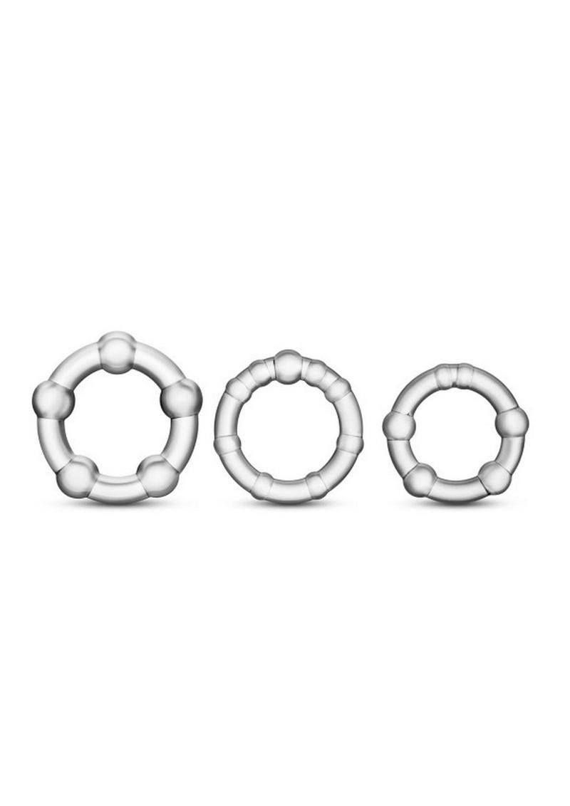 Beaded Cock Rings - 3 Sizes