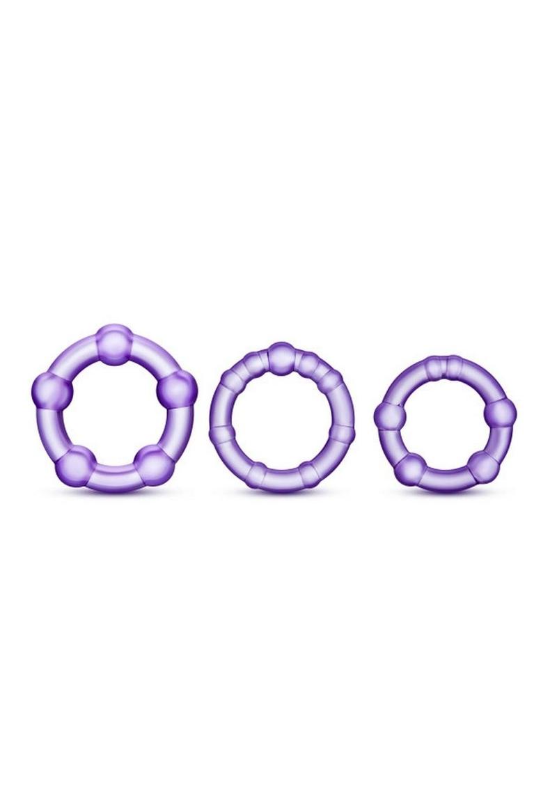 Beaded Cock Rings - 3 Sizes